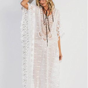 Jen's Pirate's Booty - Romantic Mykonos Kaftan - Romantic Pearl O/S NWOT